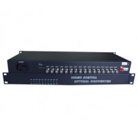 16-Channel Fiber Media Converter