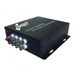 8-Channel Fiber Media Converter